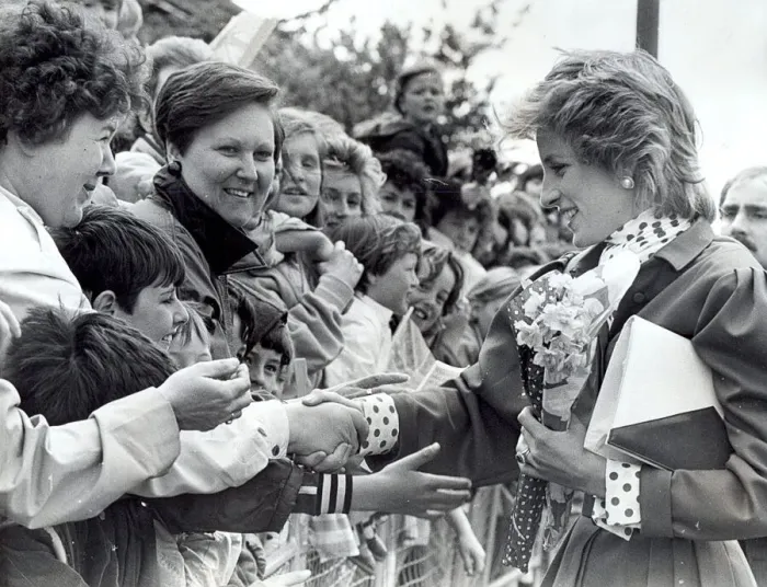 Framed Print : Princess Diana the Princess of Wales. (North East visits) Framed Print : Princess Diana the Princess of Wales. (North East visits)