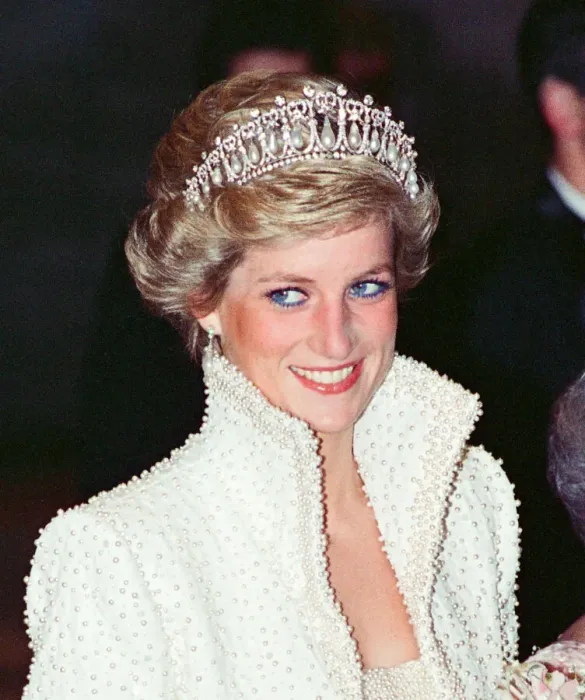 Framed Print : Princess Diana visit To Hong Kong as part of their Far East tour