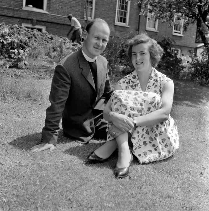 Framed Print : Princess Elizabeth Donata Reuss of Vienna and her husband Reverend Peter Coleman Framed Print : Princess Elizabeth Donata Reuss of Vienna and her husband Reverend Peter Coleman