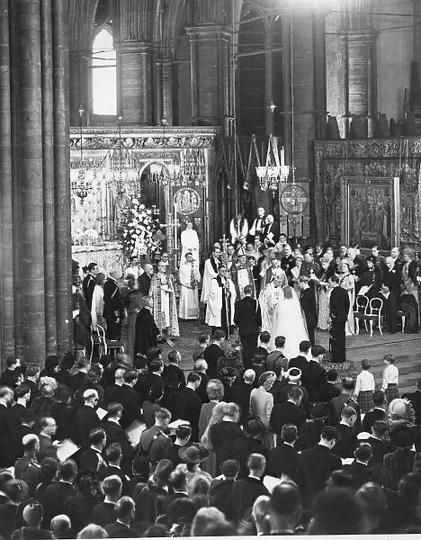 Princess Elizabeth (Queen Elizabeth II) marries the Duke of Edinburgh 20 November 1947