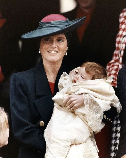 Princess Eugenie at her christening