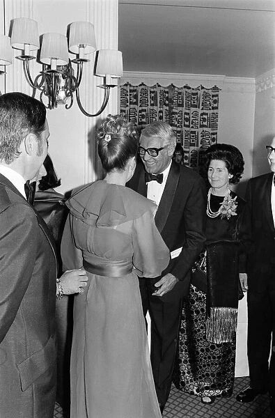 Princess Grace of Monaco attends a Variety Club of Great Britain Ball in Leeds