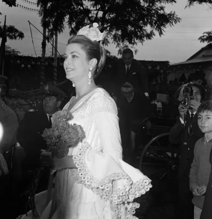 Framed Print : Princess Grace of Monaco at the Seville Fair. Seville, Spain. April 1966 Framed Print : Princess Grace of Monaco at the Seville Fair. Seville, Spain. April 1966