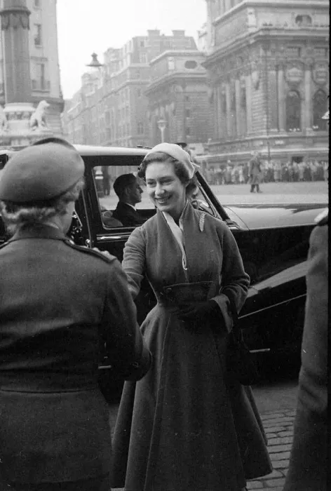 Framed Print : Princess Margaret attends the Army Nursing Service in London November 1954 Framed Print : Princess Margaret attends the Army Nursing Service in London November 1954