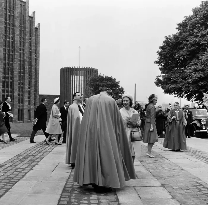 Framed Print : Princess Margaret attends the consecration of the new Coventry Cathedral. 25th May 1962 Framed Print : Princess Margaret attends the consecration of the new Coventry Cathedral. 25th May 1962