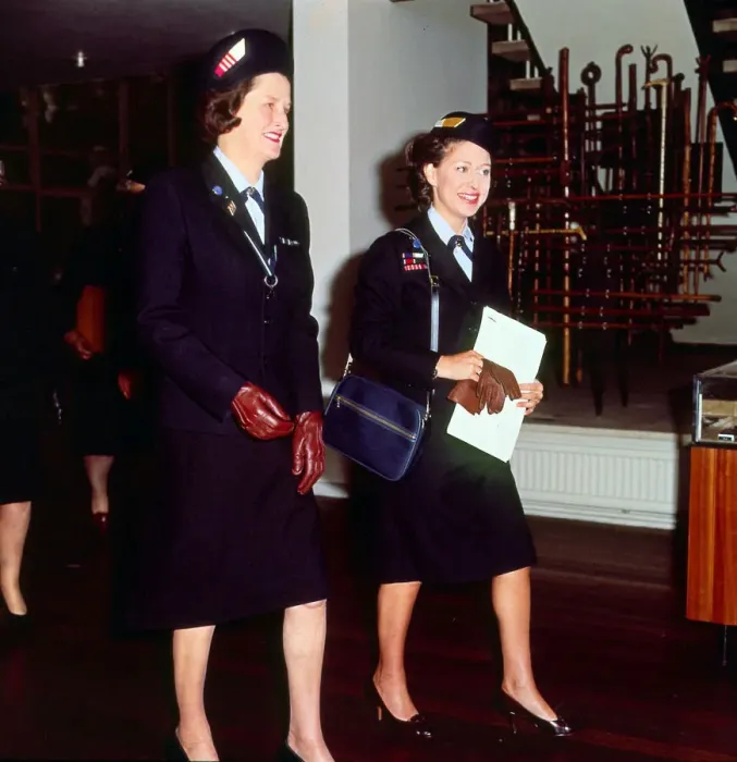 Framed Print : Princess Margaret attends the Girl Guide associations A. G Framed Print : Princess Margaret attends the Girl Guide associations A. G