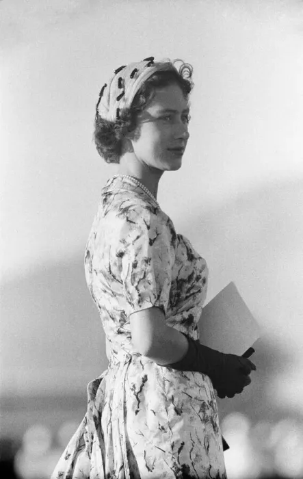 Framed Print : Princess Margaret attends Military Display at Up-Park Camp, Jamaica Framed Print : Princess Margaret attends Military Display at Up-Park Camp, Jamaica
