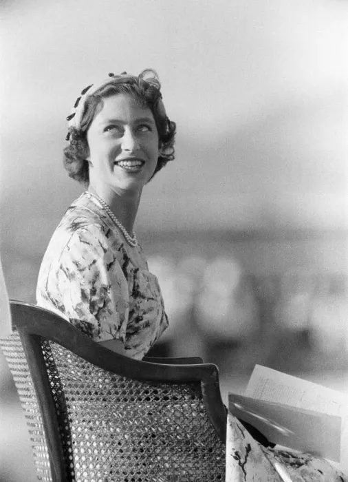 Framed Print : Princess Margaret attends Military Display at Up-Park Camp, Jamaica Framed Print : Princess Margaret attends Military Display at Up-Park Camp, Jamaica