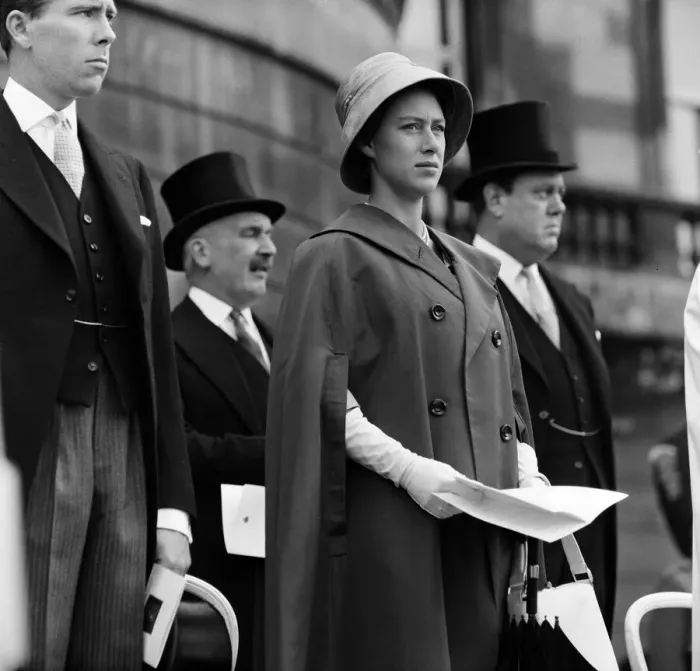 Framed Print : Princess Margaret at the farewell parade of the 3rd Battalion of the Grenadier Guards in Framed Print : Princess Margaret at the farewell parade of the 3rd Battalion of the Grenadier Guards in