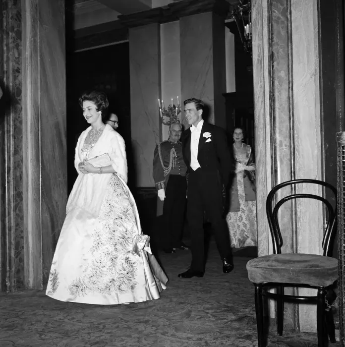 Framed Print : Princess Margaret and her fiance Antony Armstrong-Jones attend a gala ballet performance Framed Print : Princess Margaret and her fiance Antony Armstrong-Jones attend a gala ballet performance
