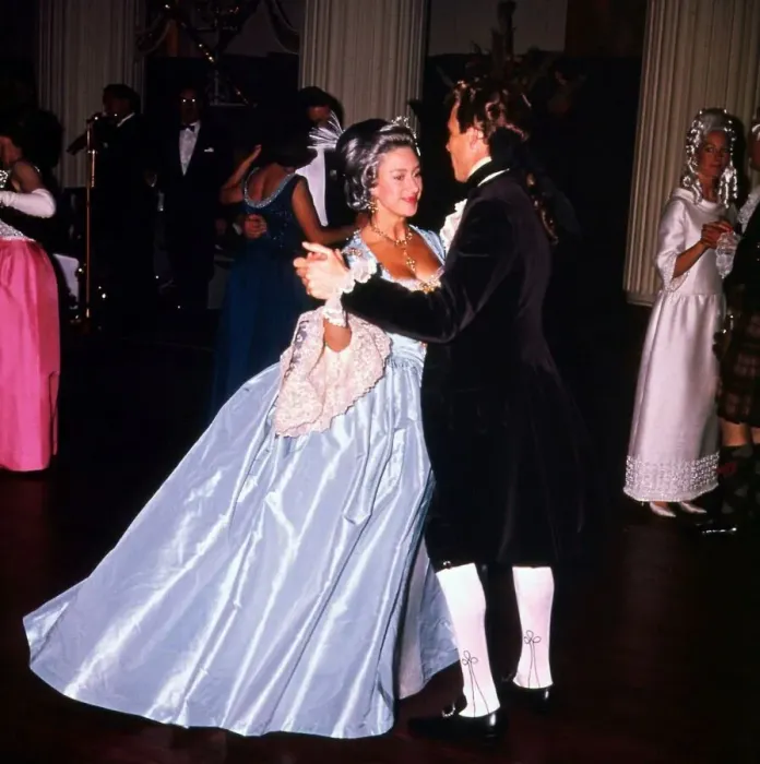 Framed Print : Princess Margaret July 1964 and Lord Snowdon at the Georgian Ball at Mansion house