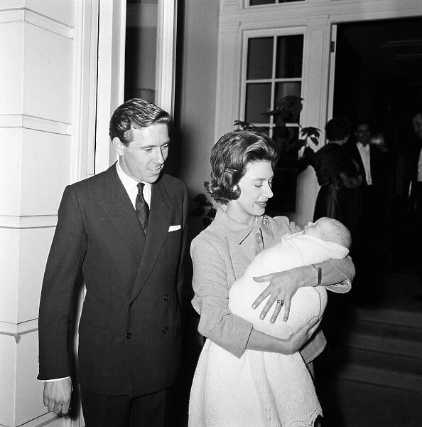 Princess Margaret leaves Clarence House with husband Lord Snowdon