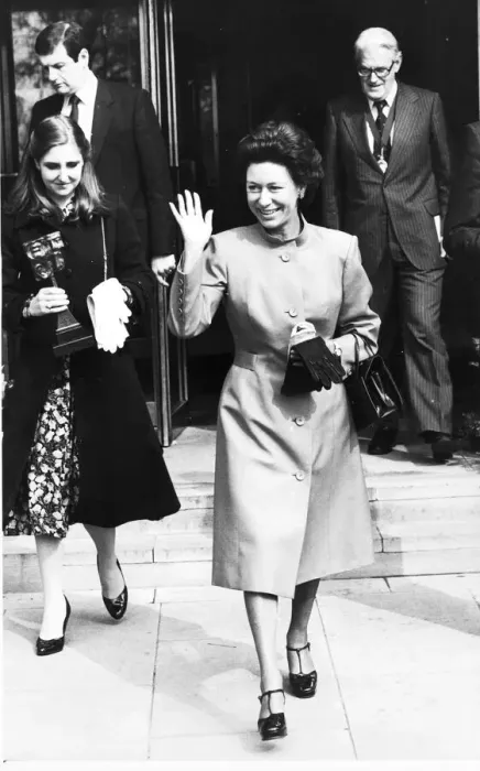Framed Print : PRINCESS MARGARET LEAVING THE TELEVISION AND RADIO INDUSTRIES CLUB AWARDS CEREMONY