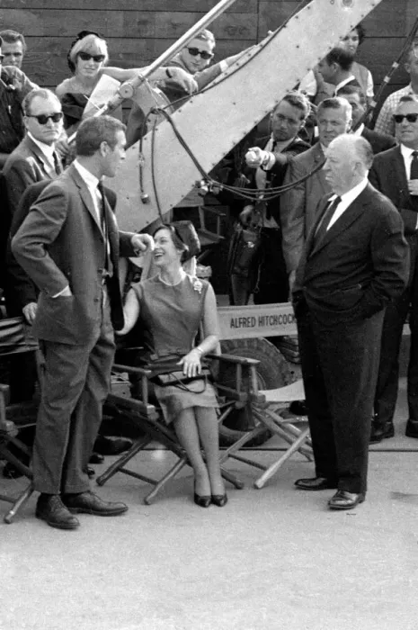 Framed Print : Princess Margaret and Lord Snowdon on set in Hollywood with Paul Newman Framed Print : Princess Margaret and Lord Snowdon on set in Hollywood with Paul Newman