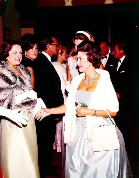 Framed Print : Princess Margaret Oct 1963 at a gala Preview at Drtand of Framed Print : Princess Margaret Oct 1963 at a gala Preview at Drtand of