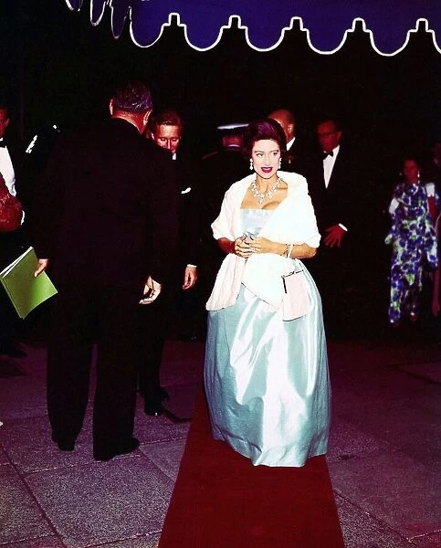 Princess Margaret Oct 1963 at the gala Preview at the Strand of '
