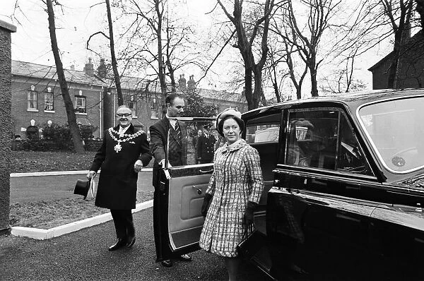 Princess Margaret visits the Sparkbrook Association Family Centre. 20th November 1968