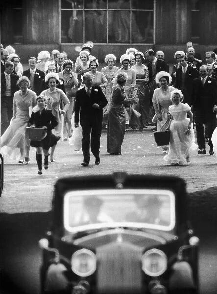 Princess Margaret Wedding 6th May 1960. The Royal Family