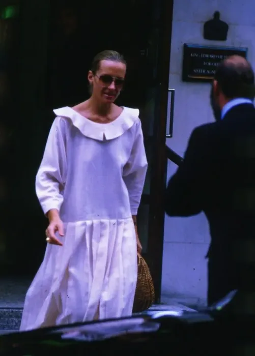 Framed Print : Princess Michael of Kent December 1985 when she was going into hospital Framed Print : Princess Michael of Kent December 1985 when she was going into hospital