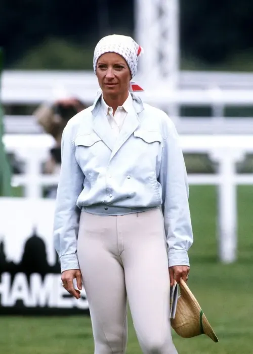 Framed Print : Princess Michael of Kent at Fun Day Royal Ascot July 1987 Framed Print : Princess Michael of Kent at Fun Day Royal Ascot July 1987