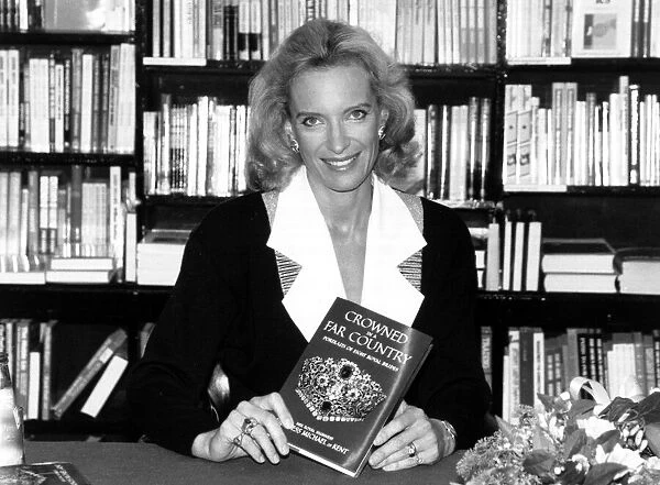 Princess Michael of Kent at Hatchards, the Piccadilly bookshop