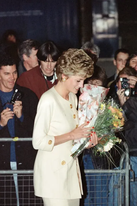 Framed Print : The Princess of Wales, Princess Diana, attends the Help the Aged Tunstall Golden Awards Framed Print : The Princess of Wales, Princess Diana, attends the Help the Aged Tunstall Golden Awards