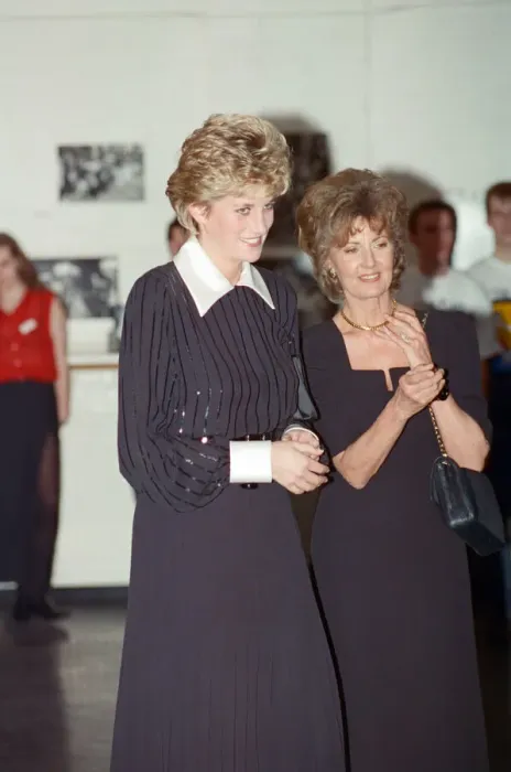 Framed Print : The Princess of Wales, Princess Diana, in her capacity as Patron Framed Print : The Princess of Wales, Princess Diana, in her capacity as Patron