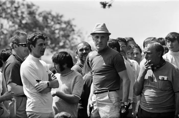 Framed Print : Pro-am Golf tournament held at Dunham Forest Golf Club, Cheshire. Bruce Forsyth