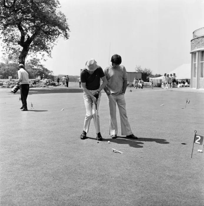 Framed Print : Pro-am Golf tournament held at Dunham Forest Golf Club, Cheshire