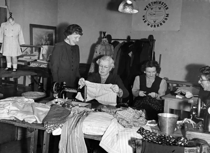 Framed Print : Probably the only people who benefit from the clothes rationing are the Soldiers Framed Print : Probably the only people who benefit from the clothes rationing are the Soldiers