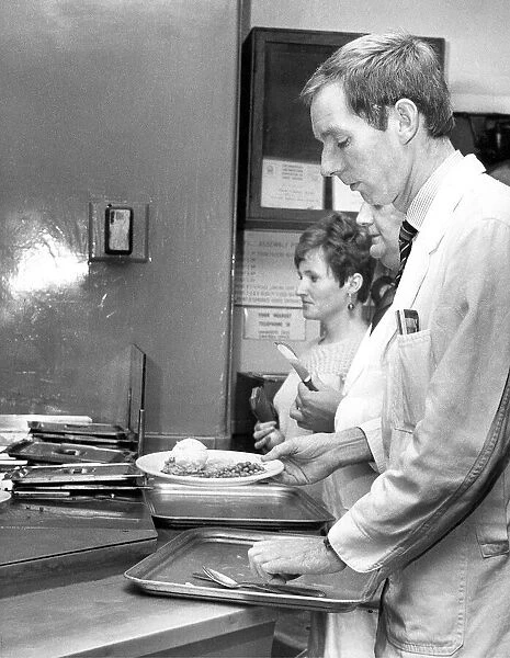 Proctor and Gambles staff in their canteen in 1968