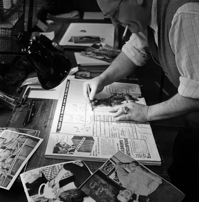 Framed Print : Production of the Daily Mirror newspaper, Geraldine House, Fetter Lane, London Framed Print : Production of the Daily Mirror newspaper, Geraldine House, Fetter Lane, London