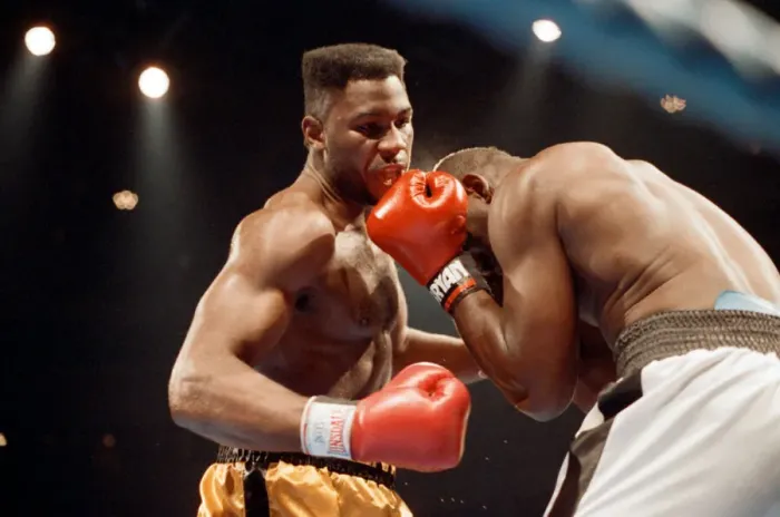 Framed Print : Professional debut for the 1988 Super Heavyweight Olympic Gold Medalist Lennox Lewis Framed Print : Professional debut for the 1988 Super Heavyweight Olympic Gold Medalist Lennox Lewis