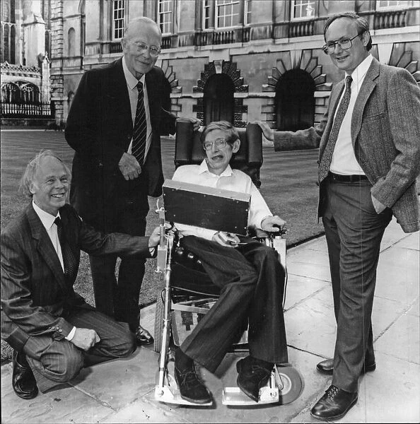 Professor Stephen Hawking, Cambridge June 1984