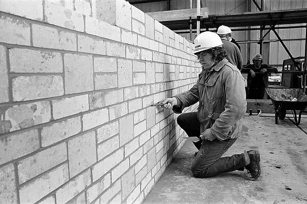 Progress at Redcar steel site, Teesside. 1974