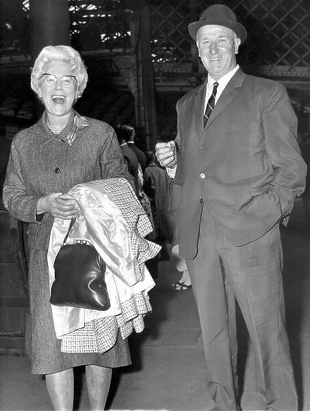 Two very proud parents Elizabeth (Cissie) and Bob Charlton, of Ashington