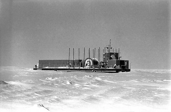 Prudhoe Bay Alaska. April 1977 77-02128-014
