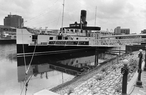 PS Lincoln Castle, paddle steamer, which ferried passengers across the Humber from