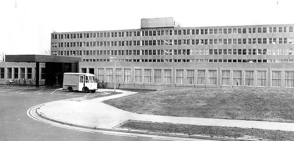 The psychiatric & geriatric unit at Walsgrave hospital, Coventry. 28th July 1977