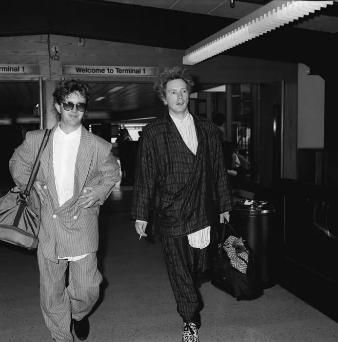 Framed Print : Public Image John Lydon and John McGeoch at LAP 1987 Framed Print : Public Image John Lydon and John McGeoch at LAP 1987