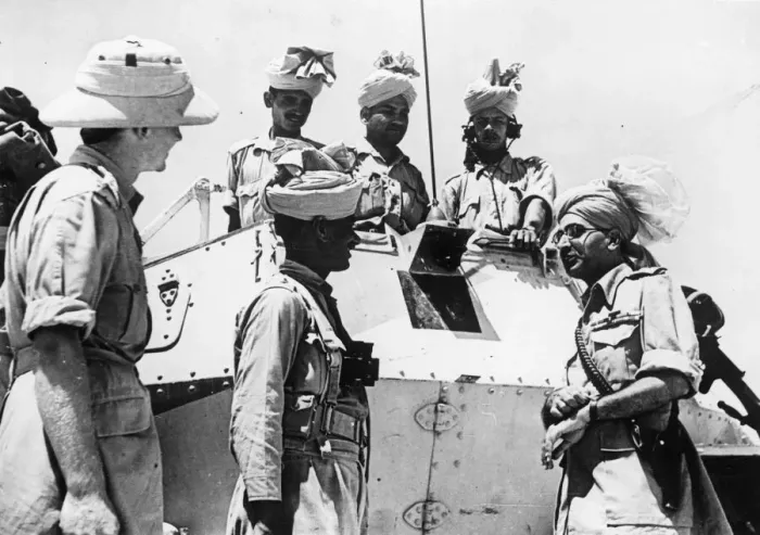 Framed Print : Punjab Premier visits Indian troops in Western desert. Lieutenant Colonel the Hon Framed Print : Punjab Premier visits Indian troops in Western desert. Lieutenant Colonel the Hon