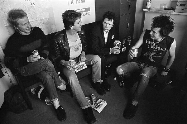 The punk band the Sex Pistols, who signed up last week with A & M Records have been fired