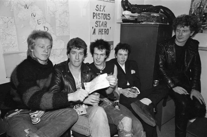 Framed Print : The punk band the Sex Pistols, who signed up last week with A & M Records have been fired Framed Print : The punk band the Sex Pistols, who signed up last week with A & M Records have been fired