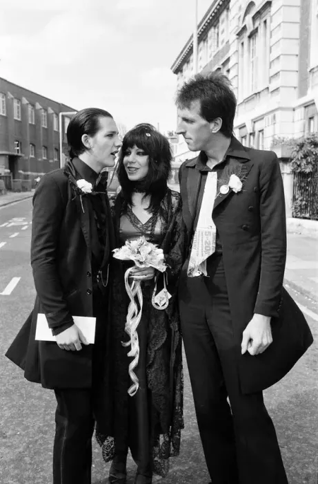 Framed Print : Punk rock wedding at Acton Town Hall of The Damned frontman Dave Vanian, 20 Framed Print : Punk rock wedding at Acton Town Hall of The Damned frontman Dave Vanian, 20
