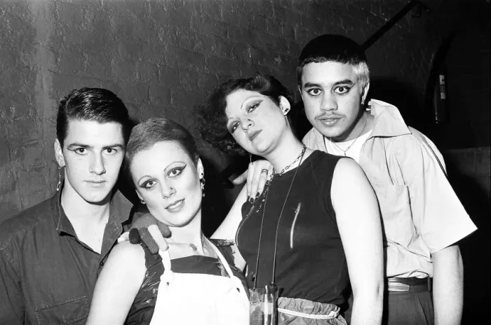 Framed Print : Punk Rockers at The Global village disco. 20th November 1976 Framed Print : Punk Rockers at The Global village disco. 20th November 1976