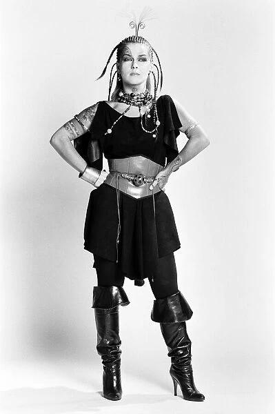 Punk singer and actress Toyah Willcox. 23rd February 1982