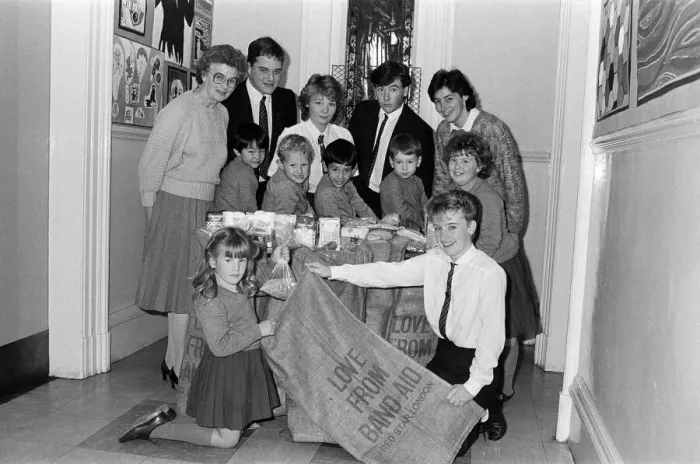Framed Print : Pupils at Central Kayes College. Children of all ages from schools in