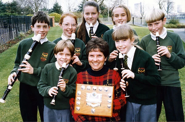 Pupils from St John the Evangelist RC School, Billingham who won the Soulby Shield for