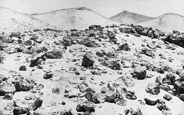 The Qattara Depression was created by the interplay of salt weathering and wind erosion