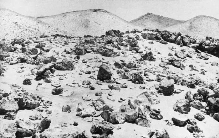 Framed Print : The Qattara Depression was created by the interplay of salt weathering and wind erosion Framed Print : The Qattara Depression was created by the interplay of salt weathering and wind erosion